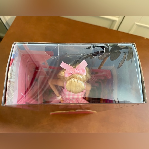 Barbie in pink gingham dress from Barbie The Movie Margot R NRFB NWT ๐Host Pick๐ - Picture 5 of 8